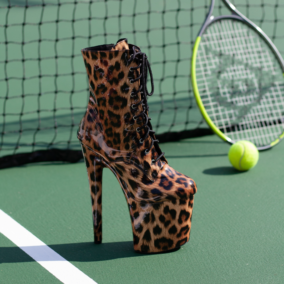 Leopard Print Boots