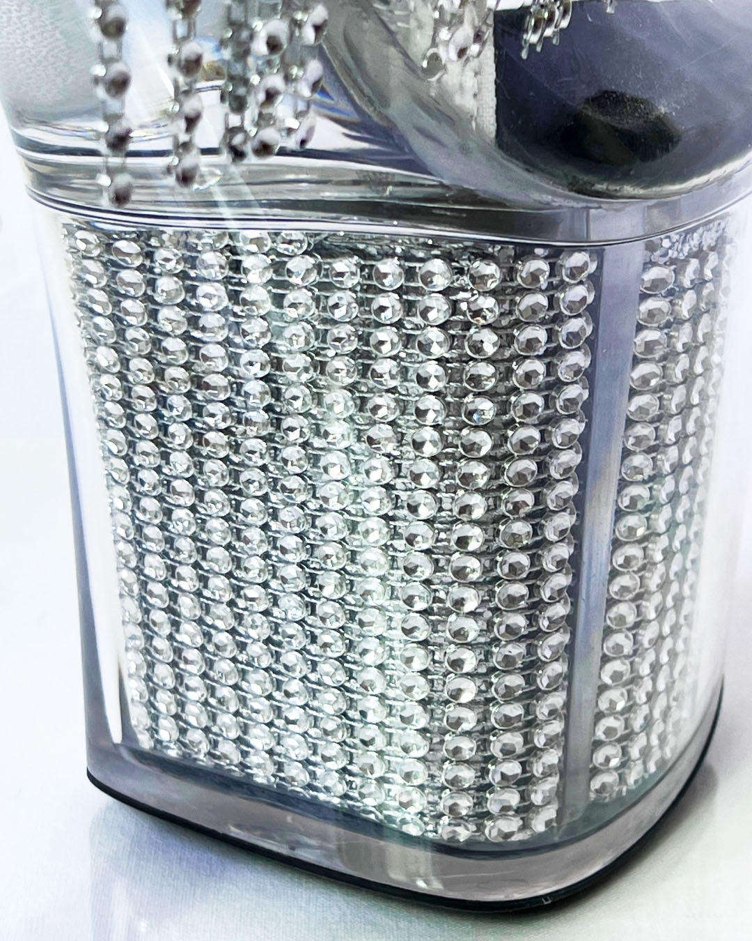 Glow Up Open Toe Boots