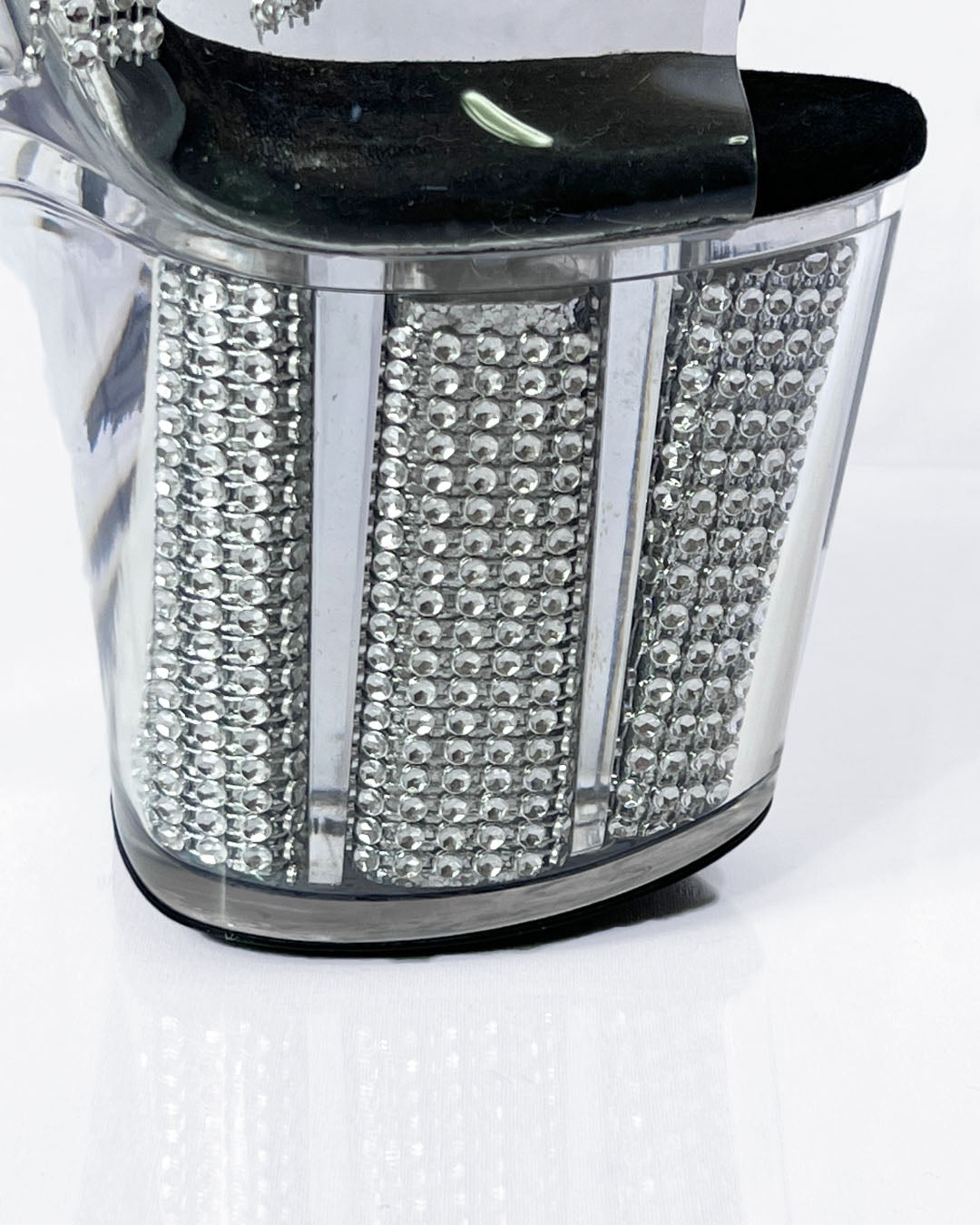 Glow Up Open Toe Boots