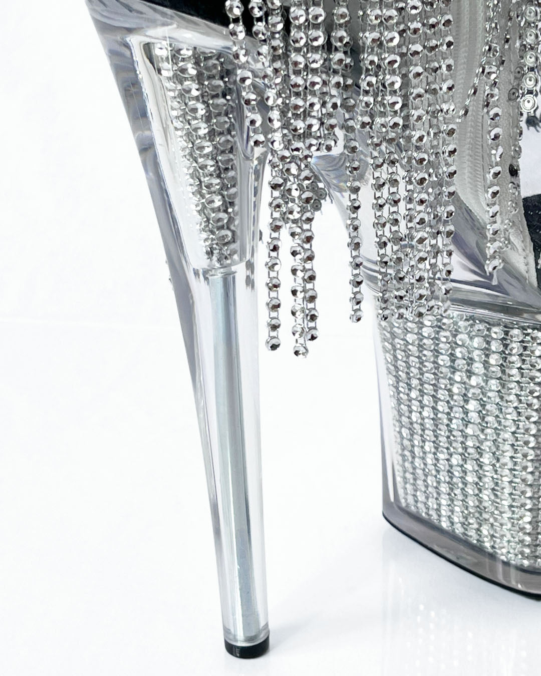 Glow Up Open Toe Boots